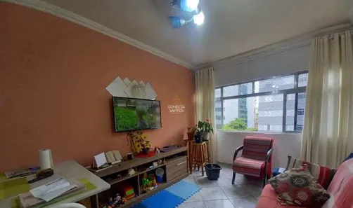 Apartamento com 2 Quartos à venda, 76m² no Encruzilhada, Santos