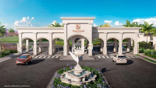 Lote/Terreno para alugar, 200m² no Parque Brasil 500, Paulínia
