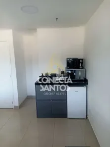 Sala Comercial para alugar, 42m² no Vila Belmiro, Santos