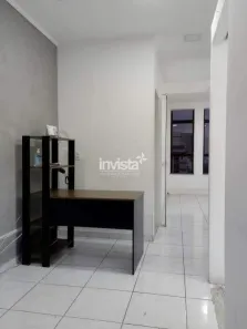 Sala Comercial com 1 Quarto para alugar, 44m² no Embaré, Santos