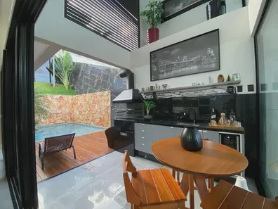 Casa de Condomínio com 4 Quartos para venda ou aluguel, 379m² no Alphaville (Abrantes), Camaçari