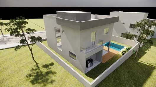 Casa de Condomínio com 4 Quartos à venda, 180m² no Caixa D'Água, Lauro de Freitas
