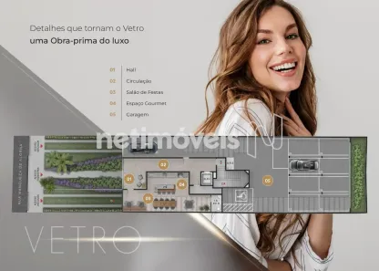 Apartamento com 3 Quartos à venda, 92m² no São Lucas, Belo Horizonte