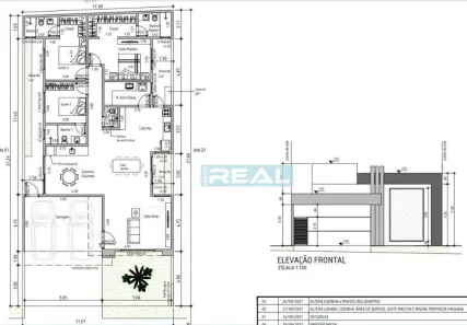 Casa de Condomínio com 3 Quartos para venda ou aluguel, 165m² no Parque Brasil 500, Paulínia