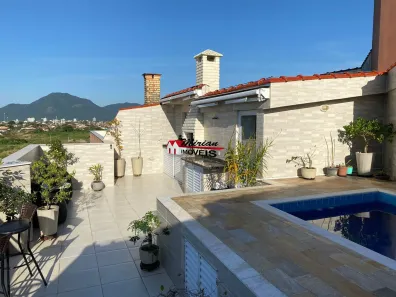 Cobertura com 3 Quartos à venda, 120m² no Balneário Três Marias, Peruíbe