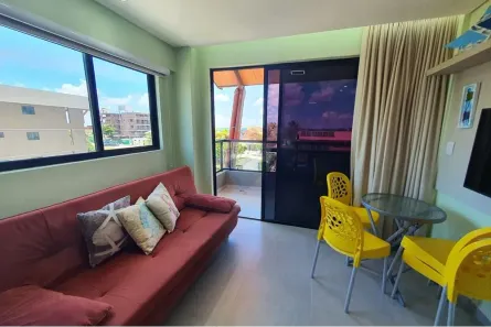 Apartamento com 2 Quartos à venda, 56m² no Porto de Galinhas, Ipojuca