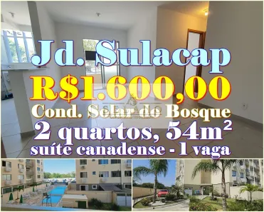 Apartamento com 2 Quartos para alugar, 54m² no Jardim Sulacap, Rio de Janeiro
