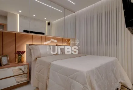 Apartamento com 2 Quartos à venda, 55m² no Vila Rosa, Goiânia