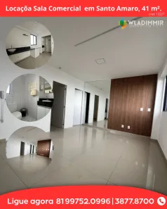 Consultório para alugar, 42m² no Santo Amaro, Recife