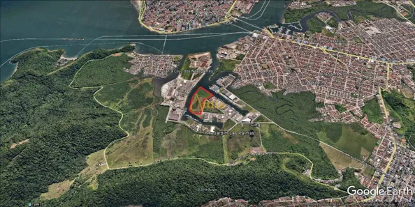 Lote/Terreno à venda, 60577m² no CING, Guarujá
