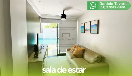 Apartamento com 2 Quartos à venda, 50m² no Porto de Galinhas, Ipojuca