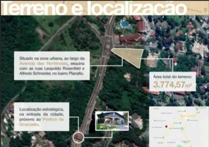 Lote/Terreno à venda, 3775m² no Planalto, Gramado
