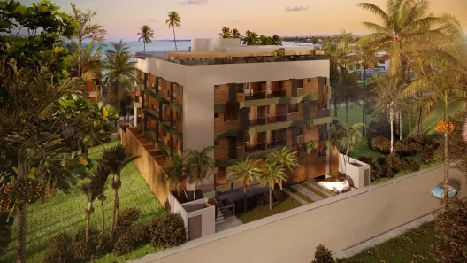 Apartamento com 1 Quarto à venda, 35m² no Ponta de Serrambi, Ipojuca