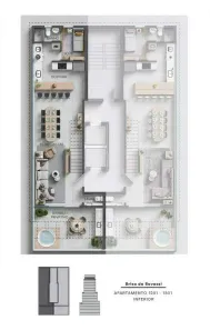 Cobertura com 2 Quartos à venda, 169m² no Savassi, Belo Horizonte