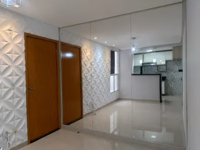Apartamento com 2 Quartos para alugar, 48m² no Boa União (Abrantes), Camaçari
