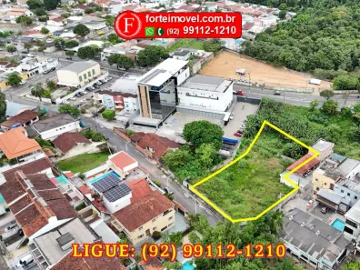 Lote/Terreno à venda, 1637m² no Dom Pedro I, Manaus