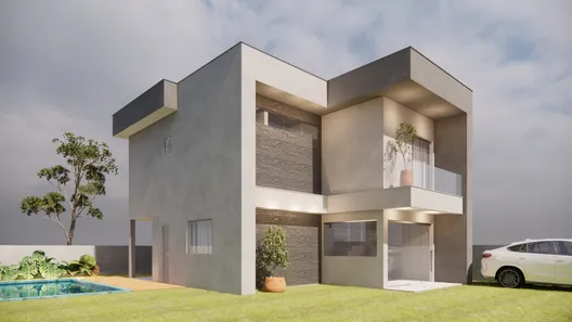 Casa de Condomínio com 4 Quartos à venda, 180m² no Caixa D'Água, Lauro de Freitas