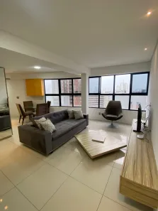 Apartamento com 1 Quarto para alugar, 57m² no Boa Viagem, Recife