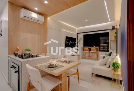Apartamento com 2 Quartos à venda, 55m² no Vila Rosa, Goiânia