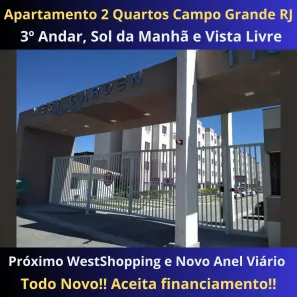 Apartamento com 2 Quartos à venda, 45m² no Campo Grande, Rio de Janeiro