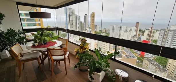 Apartamento com 4 Quartos para venda ou aluguel, 168m² no Jardim Apipema, Salvador