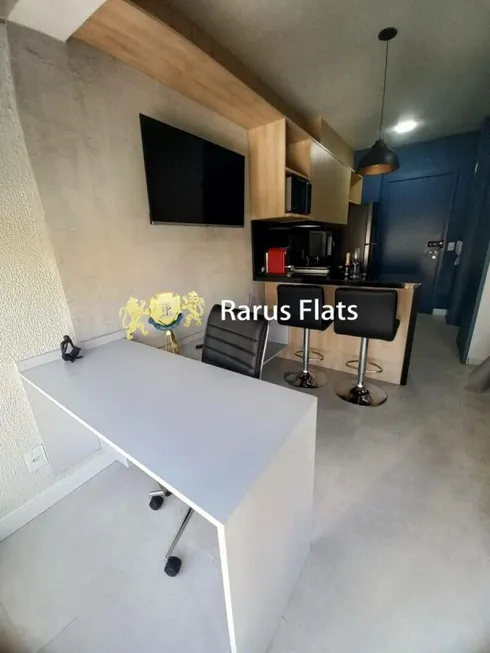 Foto 1 de Flat com 1 Quarto para alugar, 25m² em Campo Belo, São Paulo