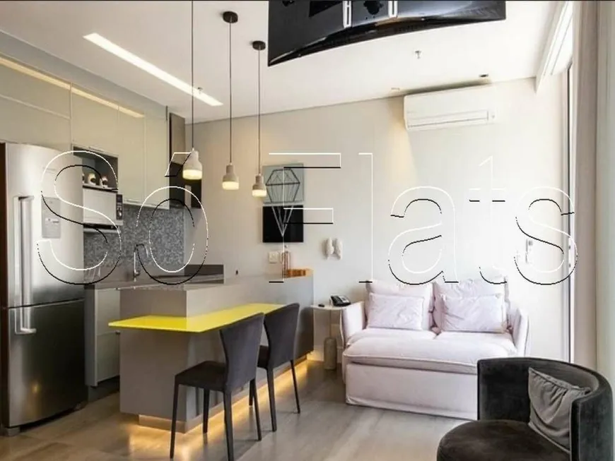 Foto 1 de Apartamento com 1 Quarto para alugar, 62m² em Cidade Jardim, São Paulo