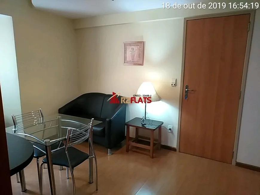 Foto 1 de Flat com 1 Quarto à venda, 35m² em Brooklin, São Paulo