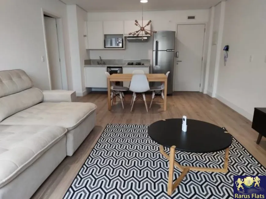 Foto 1 de Flat com 1 Quarto para alugar, 51m² em Jardins, São Paulo