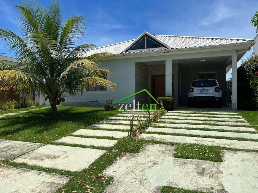 Foto 1 de Casa de Condomínio com 4 Quartos à venda, 200m² em Alphaville, Rio das Ostras