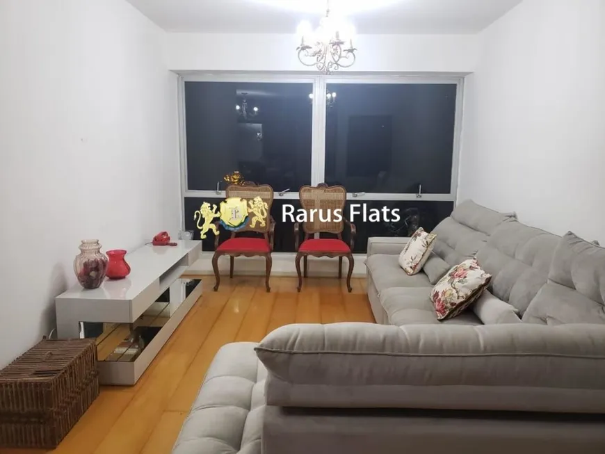 Foto 1 de Flat com 3 Quartos para alugar, 115m² em Paraíso, São Paulo