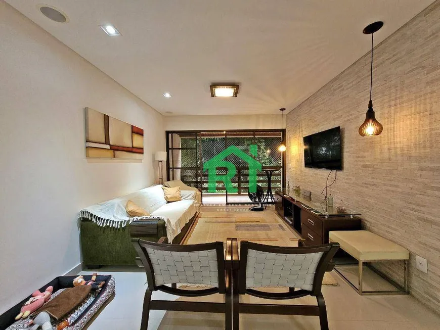 Foto 1 de Apartamento com 3 Quartos à venda, 120m² em Pitangueiras, Guarujá
