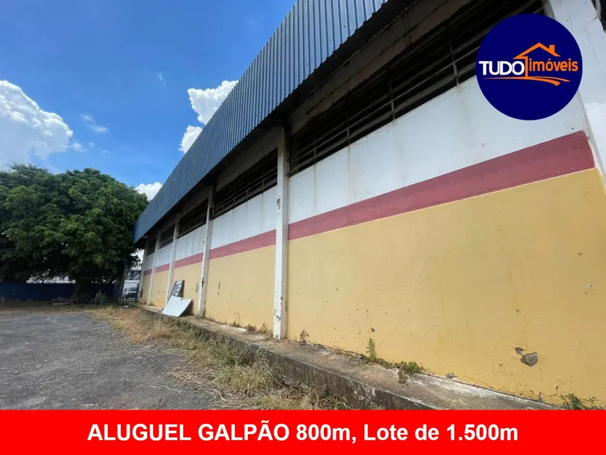 Foto 1 de Galpão/Depósito/Armazém para alugar, 1500m² em Setor Industrial, Brasília