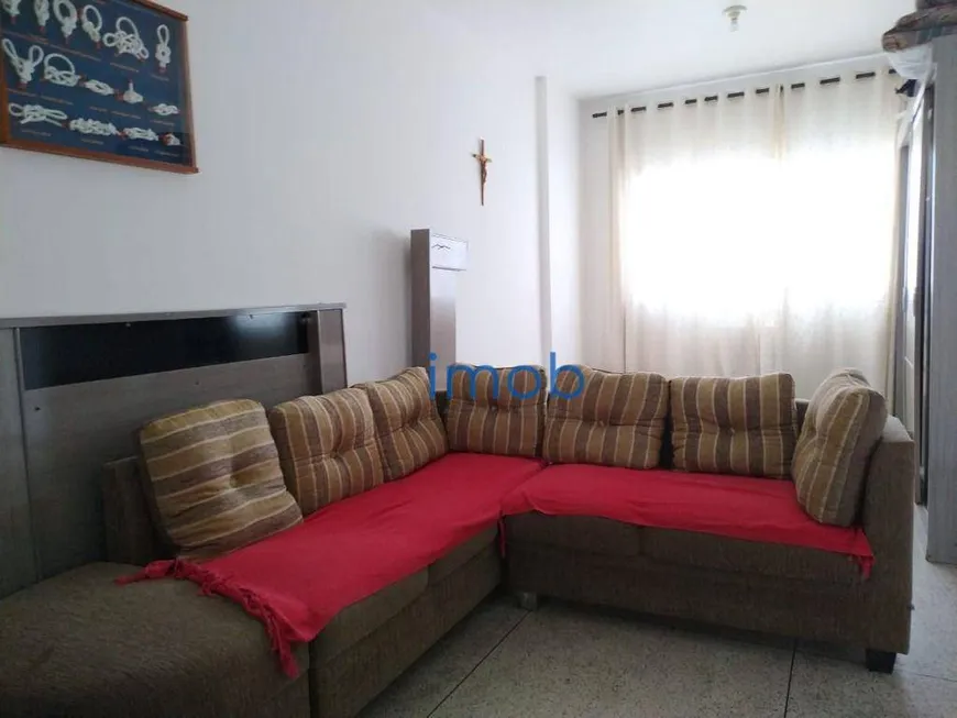 Foto 1 de Apartamento com 1 Quarto à venda, 38m² em Gonzaguinha, São Vicente