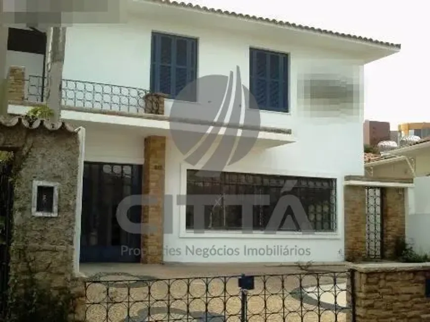 Foto 1 de Imóvel Comercial com 3 Quartos para alugar, 274m² em Cambuí, Campinas