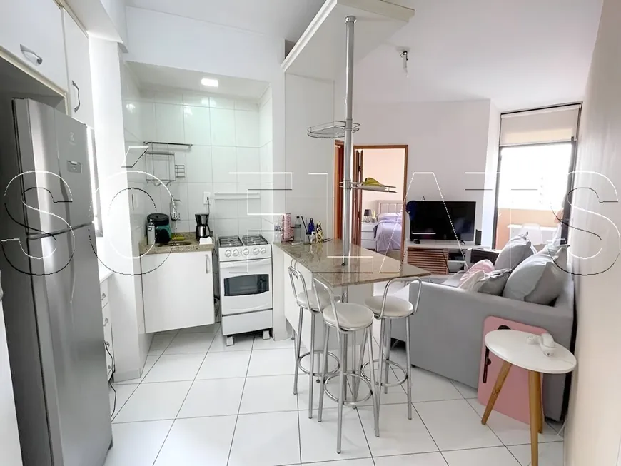 Foto 1 de Apartamento com 1 Quarto à venda, 40m² em Moema, São Paulo