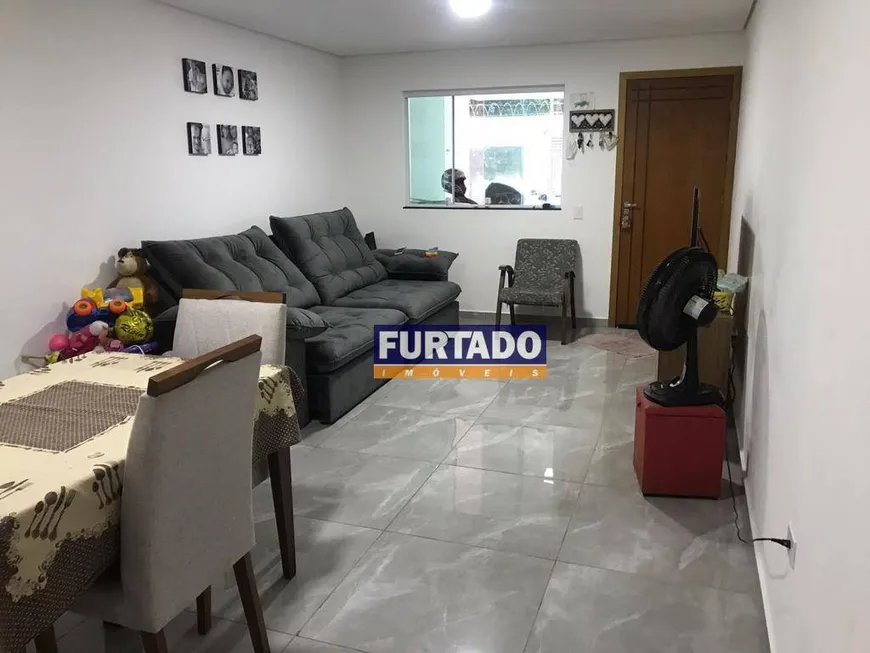 Foto 1 de Sobrado com 3 Quartos à venda, 124m² em Vila Floresta, Santo André