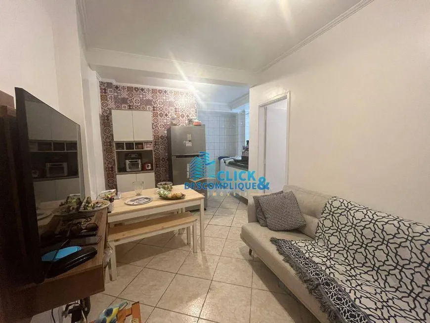 Foto 1 de Apartamento com 1 Quarto à venda, 42m² em José Menino, Santos