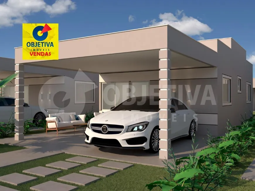 Foto 1 de Casa com 2 Quartos à venda, 71m² em Mansorur, Uberlândia