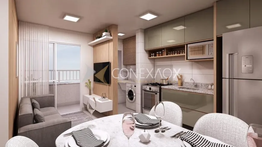 Foto 1 de Apartamento com 2 Quartos à venda, 44m² em Notre Dame, Campinas