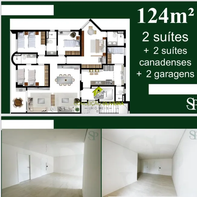 Foto 1 de Apartamento com 4 Quartos à venda, 124m² em Jaqueira, Recife