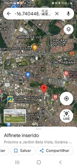 Foto 1 de Lote/Terreno à venda, 7500m² em Sítios Santa Luzia, Aparecida de Goiânia