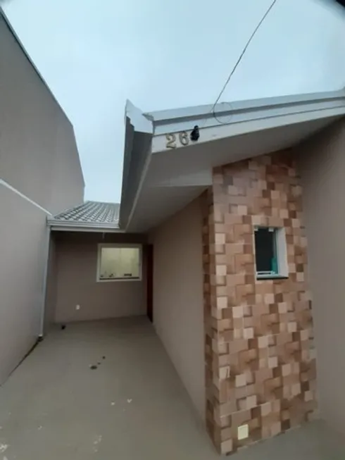 Foto 1 de Casa com 2 Quartos à venda, 55m² em Chapada, Ponta Grossa