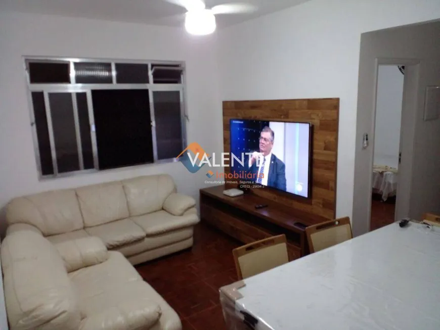 Foto 1 de Apartamento com 3 Quartos para alugar, 86m² em Itararé, São Vicente