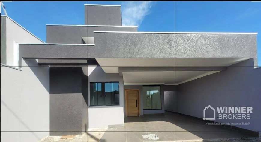 Foto 1 de Casa com 3 Quartos à venda, 150m² em Parque das Grevileas, Maringá