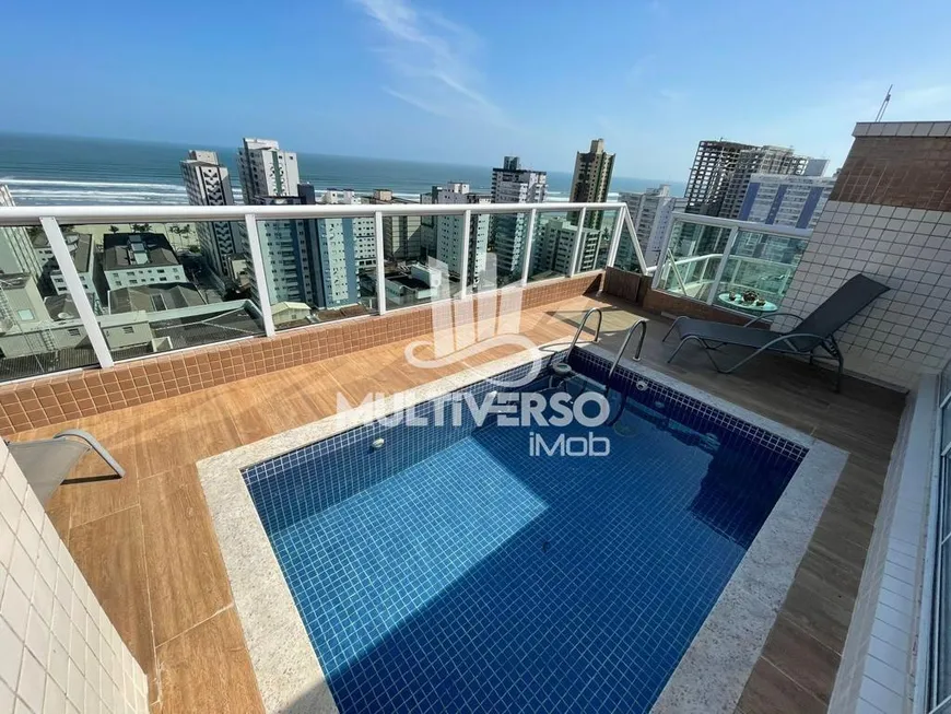 Foto 1 de Cobertura com 4 Quartos à venda, 370m² em Vila Guilhermina, Praia Grande