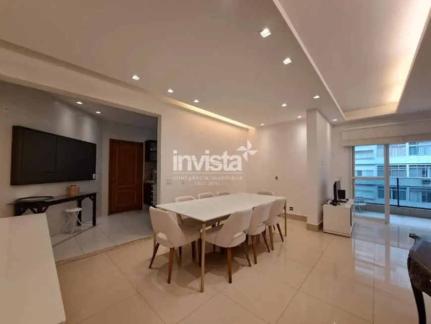 Foto 1 de Apartamento com 2 Quartos à venda, 98m² em Pompeia, Santos