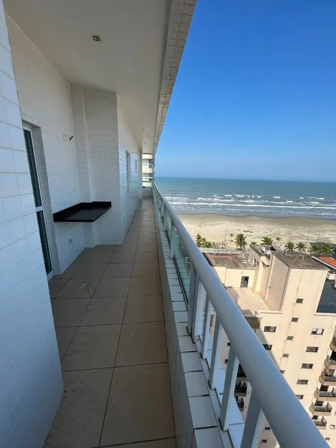 Foto 1 de Apartamento com 3 Quartos à venda, 95m² em Campo da Aviação, Praia Grande