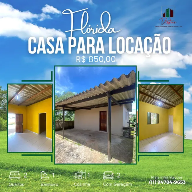 Foto 1 de Casa com 1 Quarto para alugar, 75m² em 4 Km do Centro, Embu-Guaçu