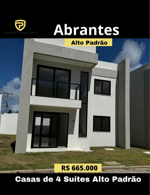 Foto 1 de Casa de Condomínio com 4 Quartos à venda, 123m² em Limoeiro, Camaçari